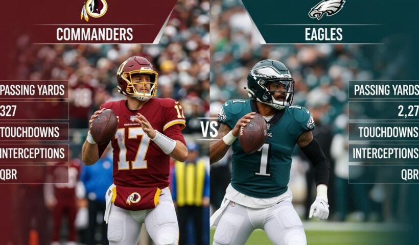 Washington Commanders vs Philadelphia Eagles Match Player Stats