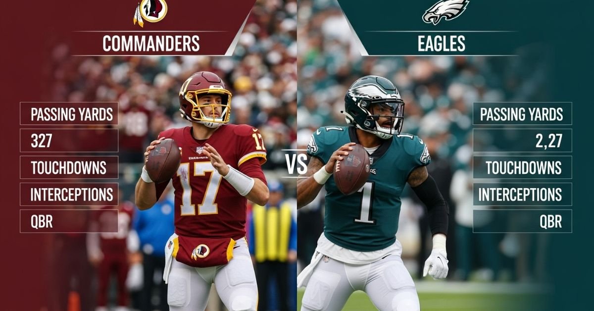 Washington Commanders vs Philadelphia Eagles Match Player Stats